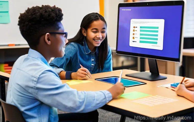 소통 활성화를 위한 교수자의 역할 - **A compassionate teacher engaging in active listening and reformulation with a student in a brightl... 소통 활성화를 위한 교수자의 역할 - **A compassionate teacher engaging in active listening and reformulation with a student in a brightl...