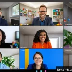 학습자 참여를 위한 명확한 소통법 - A vibrant online learning session scene with diverse adult participants actively engaging in a real-...