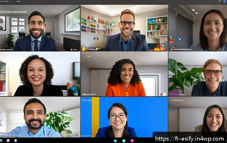 학습자 참여를 위한 명확한 소통법 - A vibrant online learning session scene with diverse adult participants actively engaging in a real-...